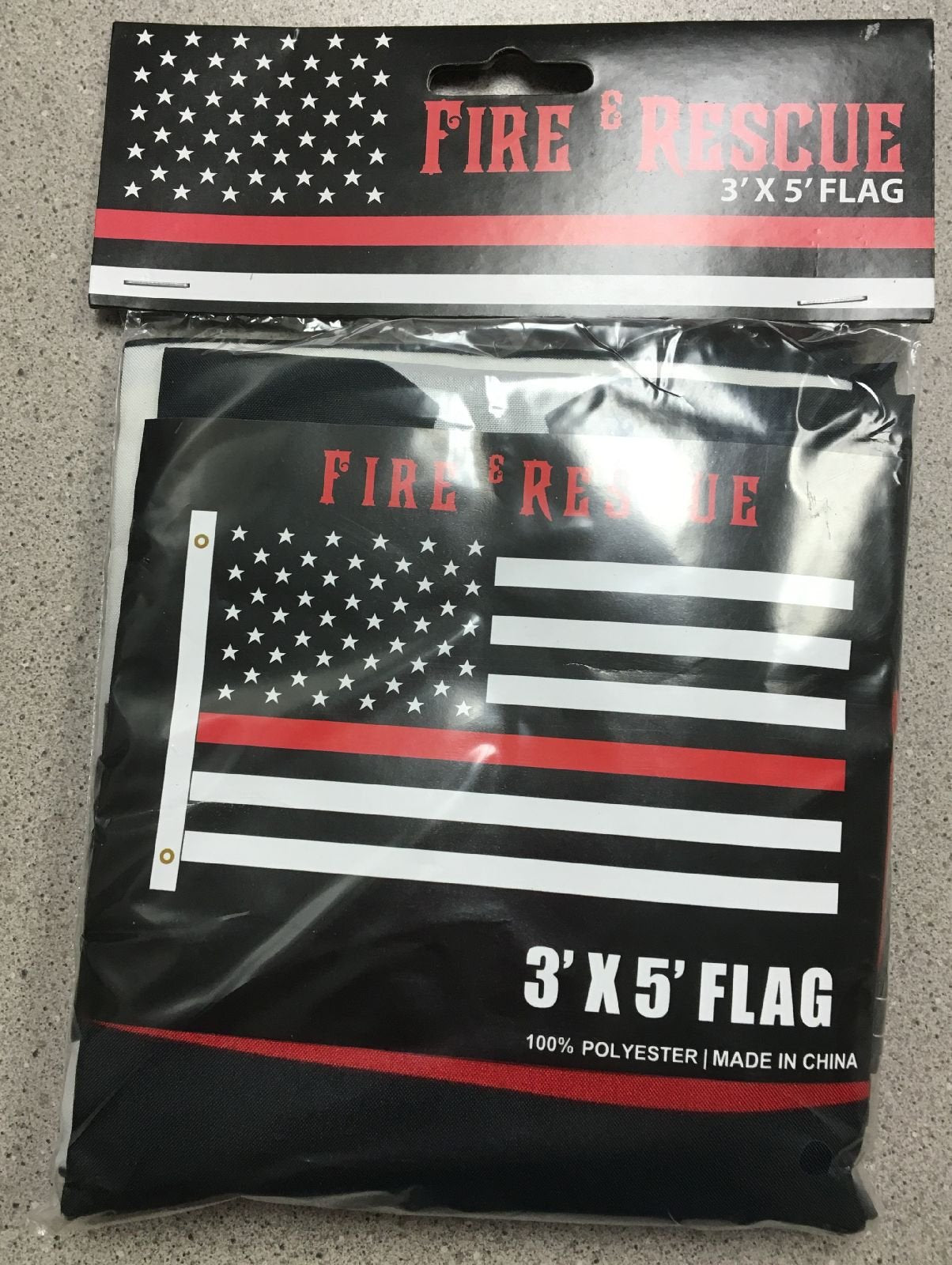 Firefighter 3' X 5' Flag