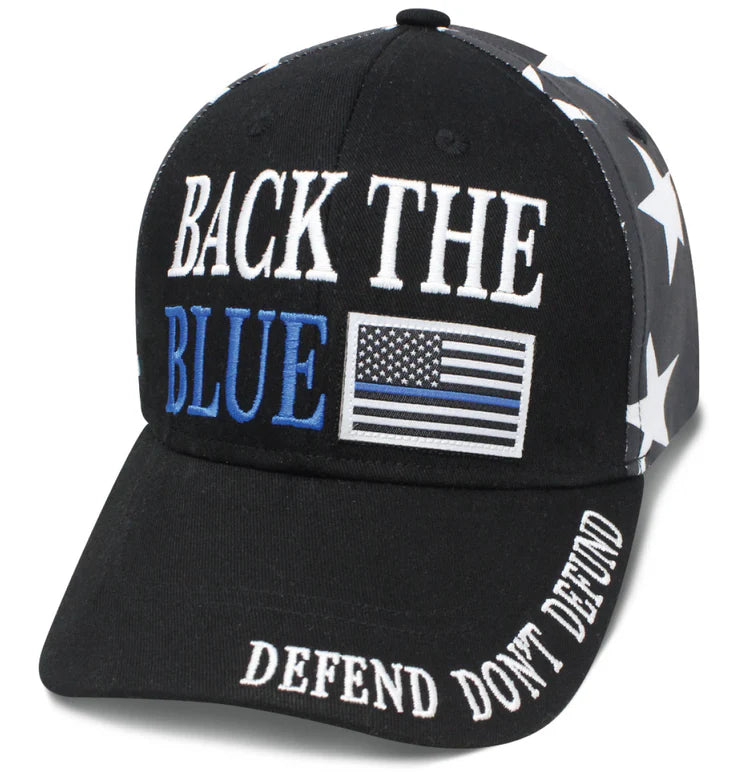 Back The Blue Cap - Defend Don't Defund