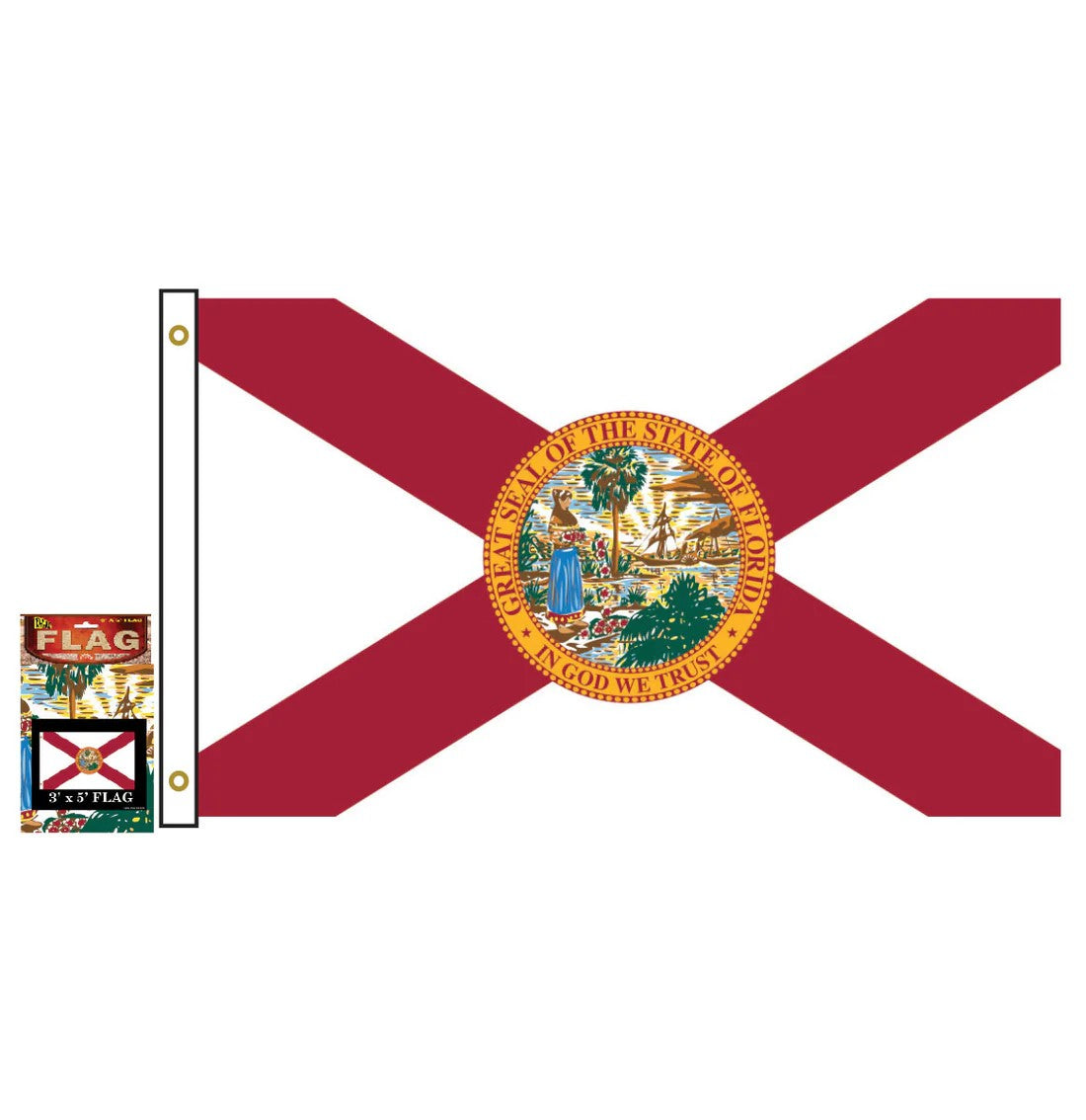Florida State Flag 3'x5'