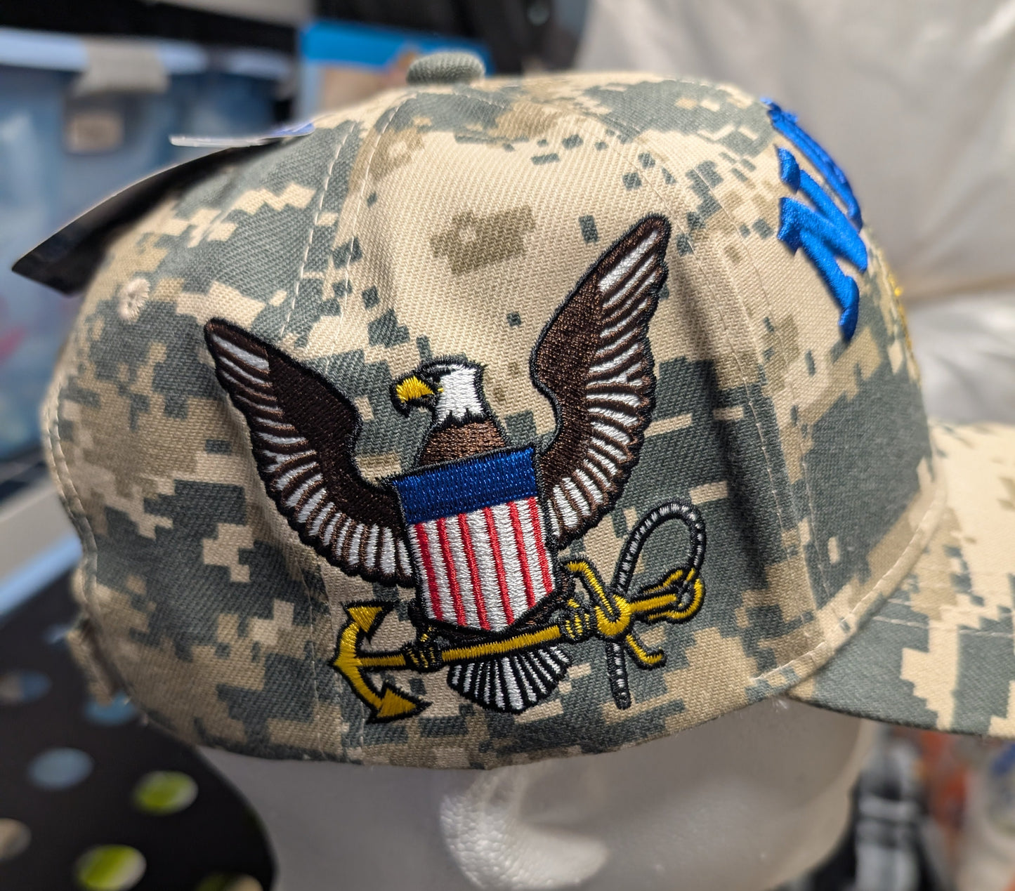US NAVY - "From the Depths to the Stars" BALL CAP - NAVY CAMO