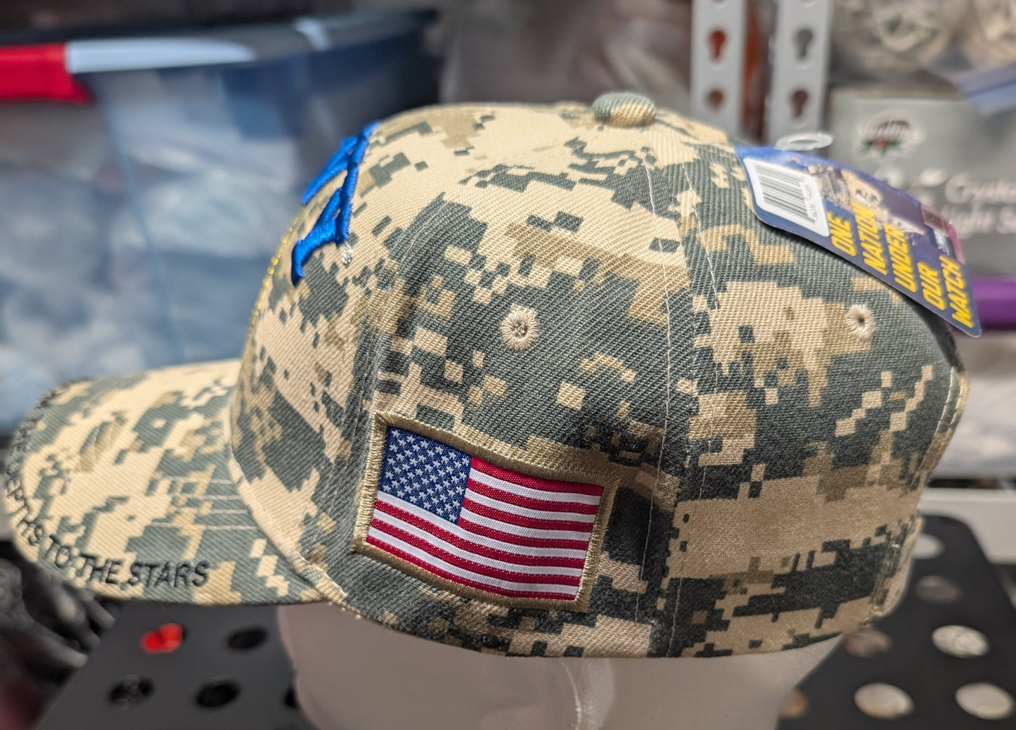 US NAVY - "From the Depths to the Stars" BALL CAP - NAVY CAMO