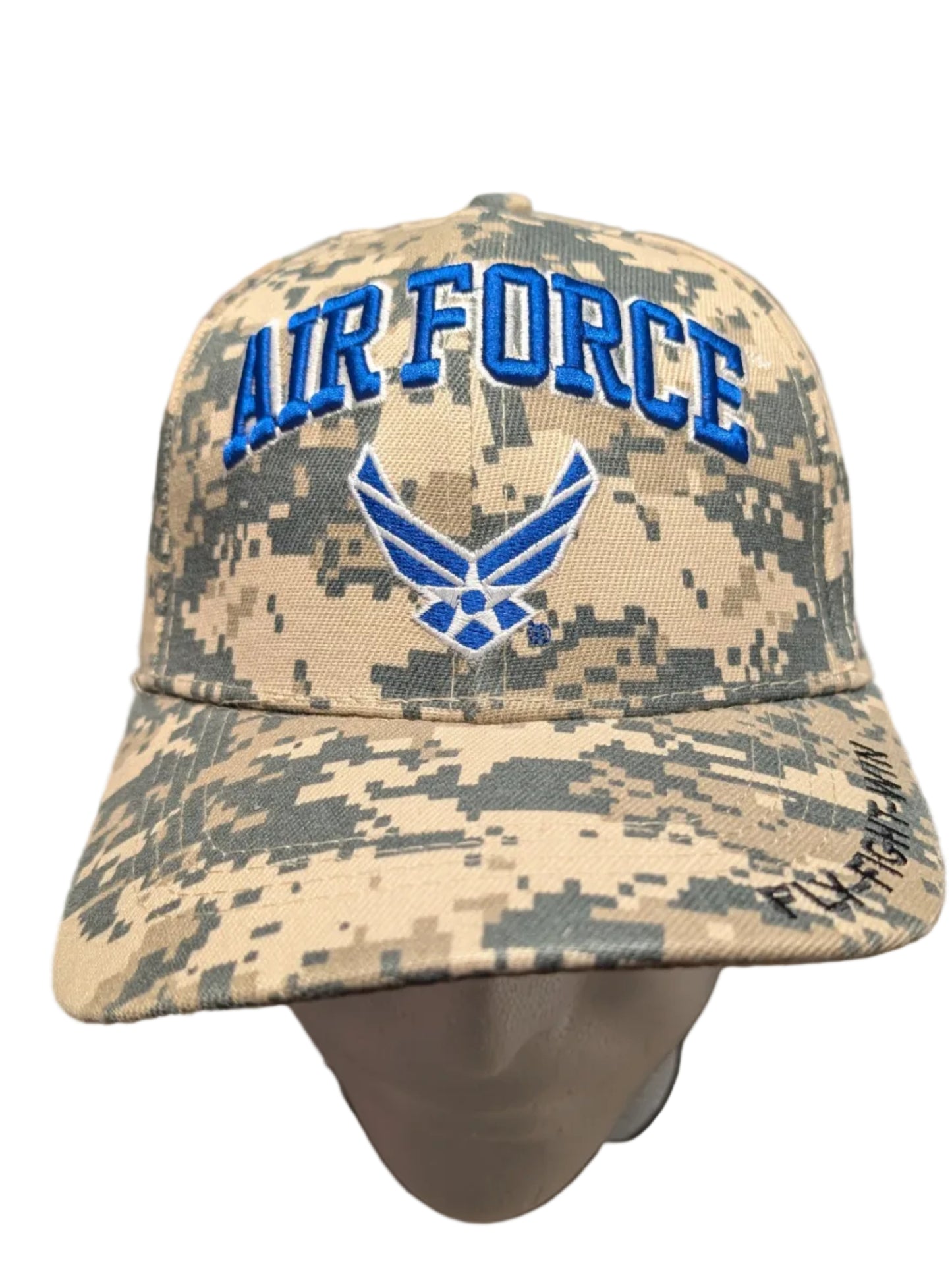 US Air Force - "Fly - Fight - Win" CAMO BALL CAP
