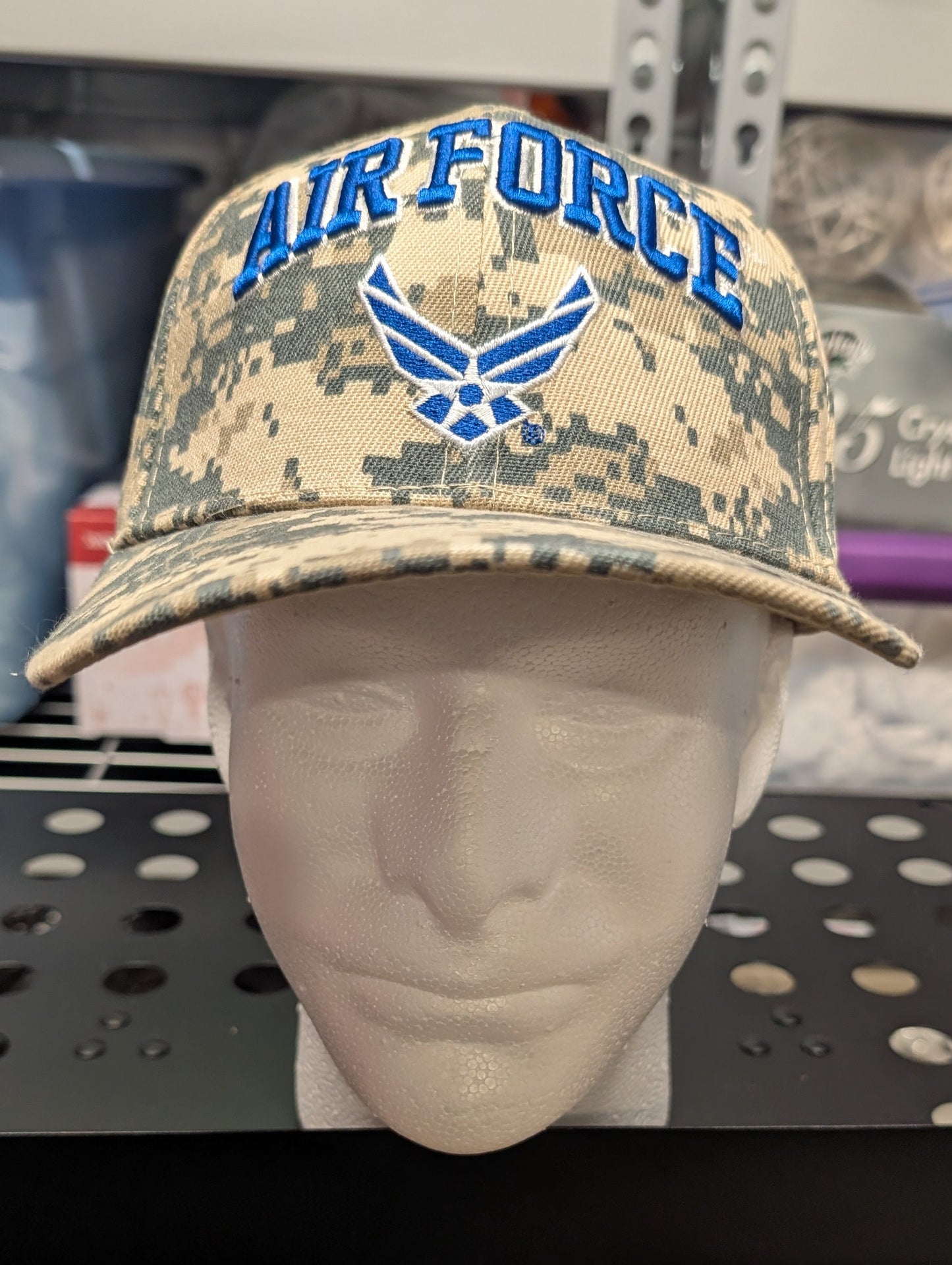 US Air Force - "Fly - Fight - Win" CAMO BALL CAP