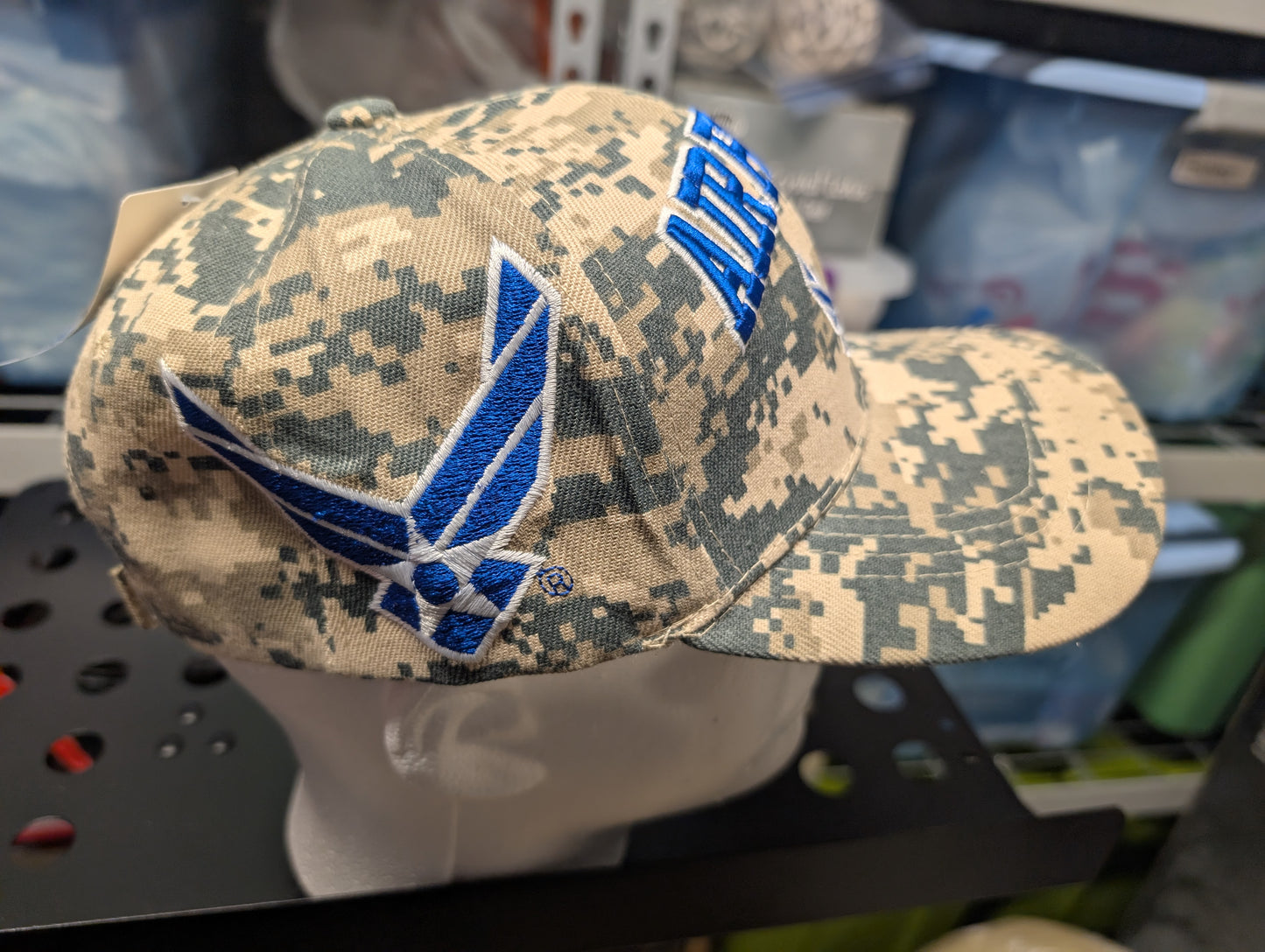 US Air Force - "Fly - Fight - Win" CAMO BALL CAP