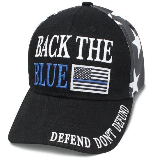 Back The Blue Cap - Defend Don't Defund
