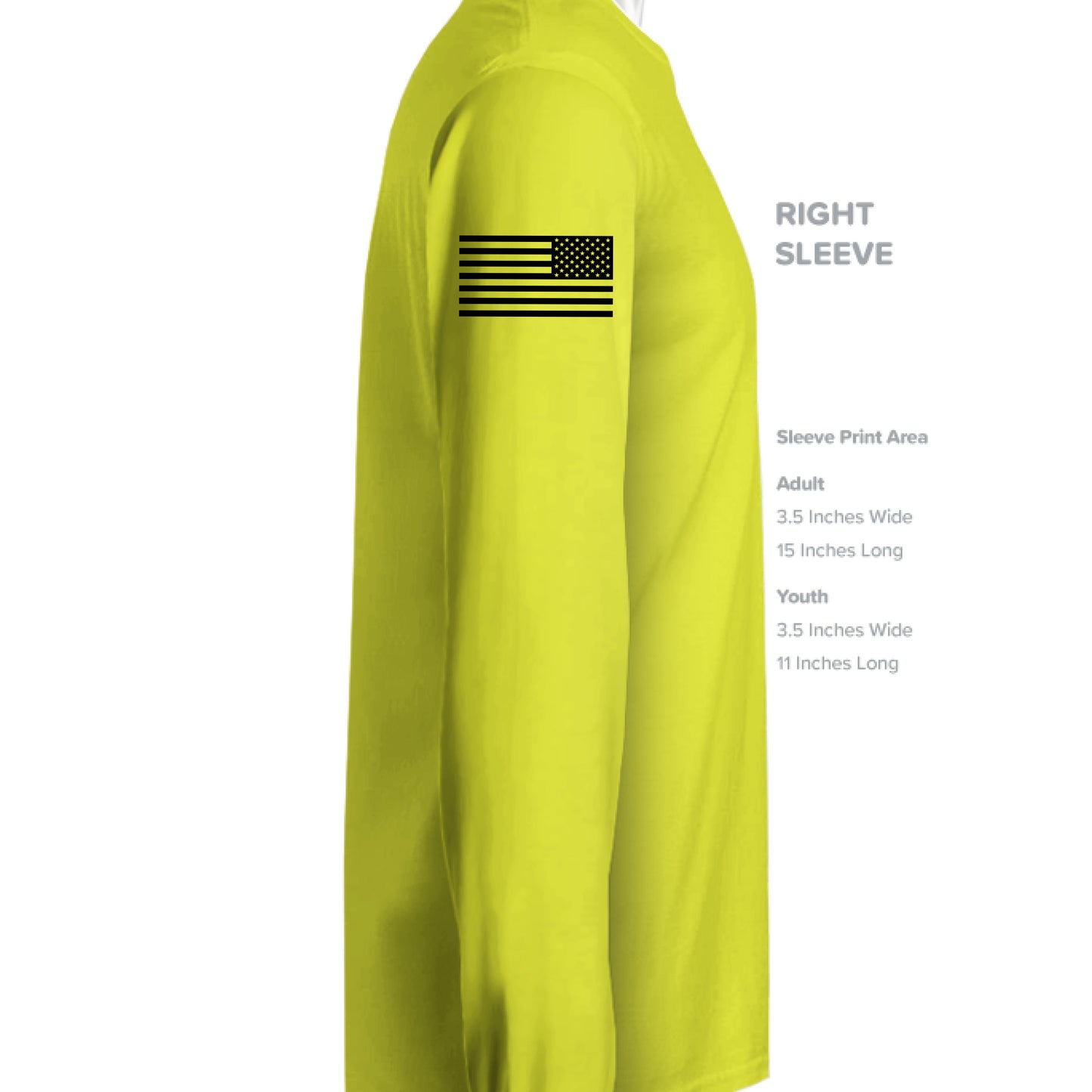 SAFETY YELLOW - SLEEVE_RIGHT